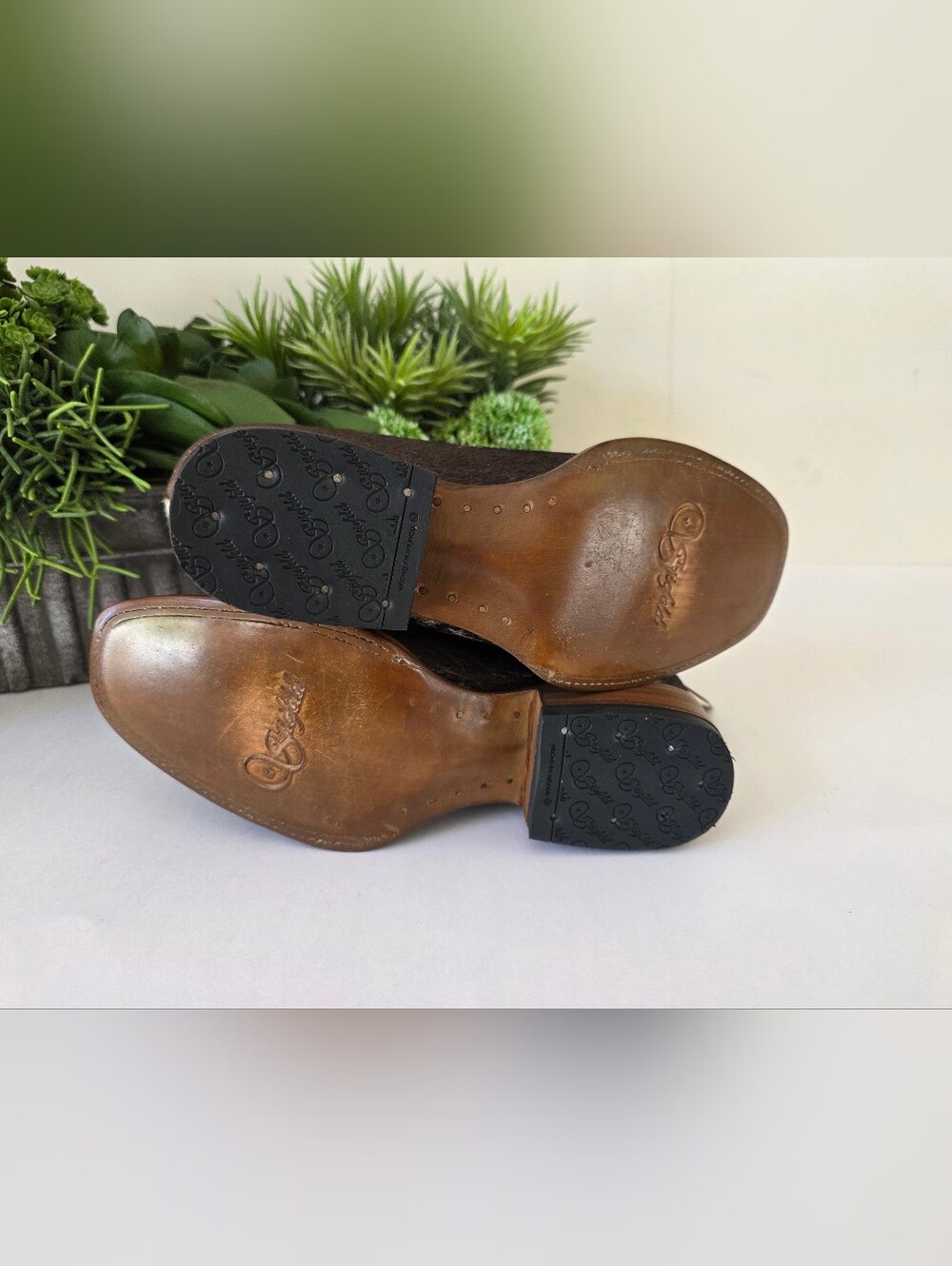 Stiefeld Aurora Hair On Hide Western Ankle Boots Womens 8.5 NEW - Picture 11 of 17